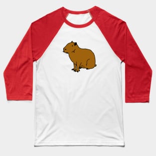 Capybara Baseball T-Shirt